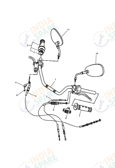 STEERING HANDLE & CABLE